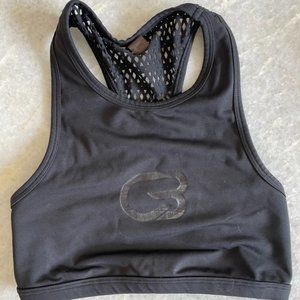 Cyclebar Mesh Back Sports Bra - Size Small - Black